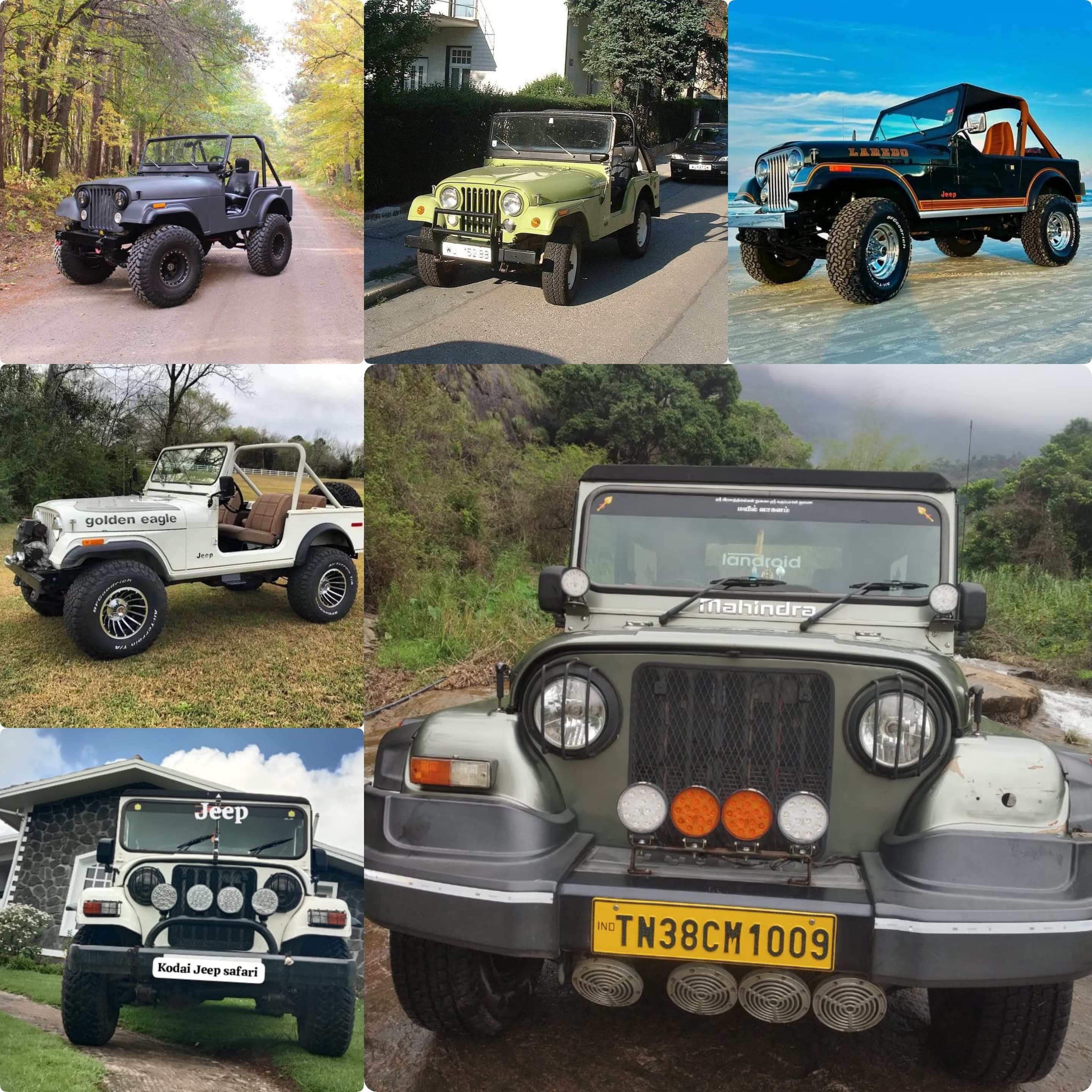 Kodaikanal Jeep Safri tours